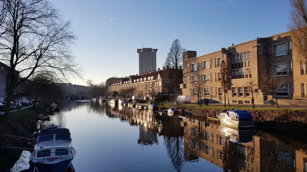 Amstelkanaal gracht Amsterdam zuid
