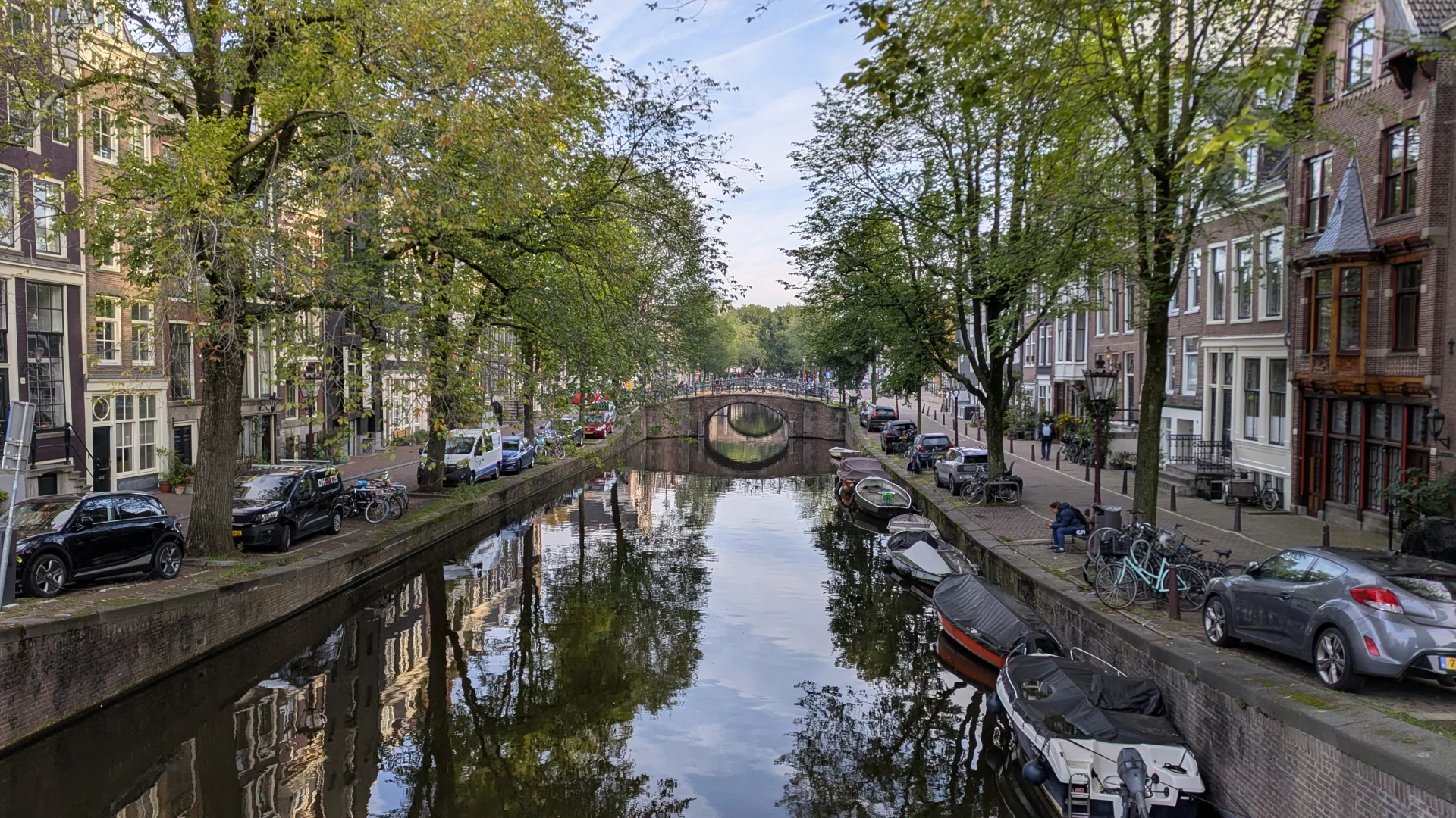 Reguliersgracht gracht in Amsterdam