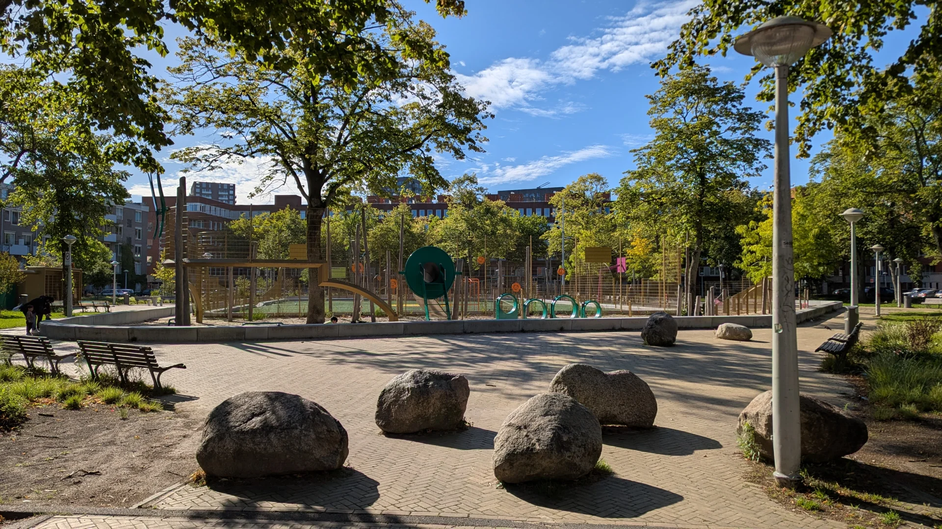 Sumatraplantsoen plein in Amsterdam-Oost